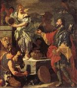 Francesco Solimena Rebecca at the Well oil painting reproduction